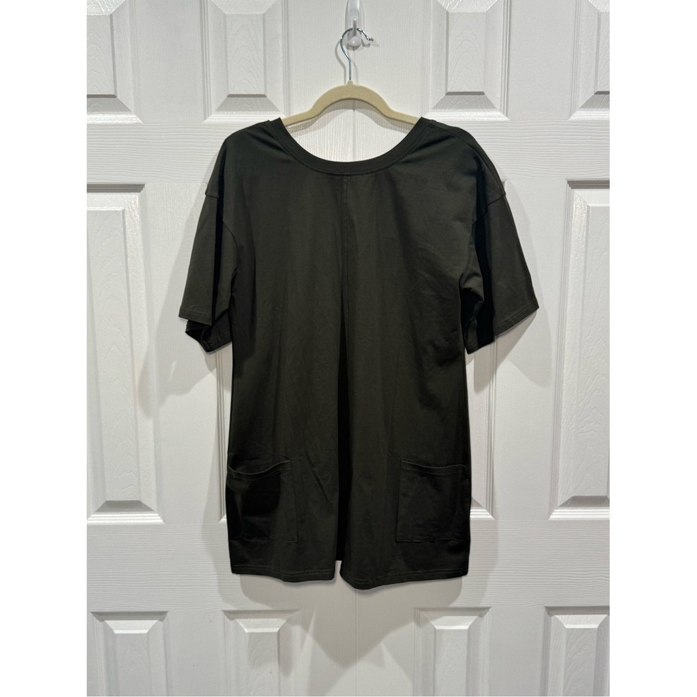 🍃🐍  Romper Tee in Dark Olive Green NWT 🐍🍃 - Picture 8 of 9